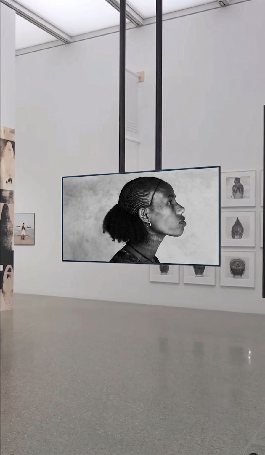 Strong Hair installed at Museum Folkwang, Essen