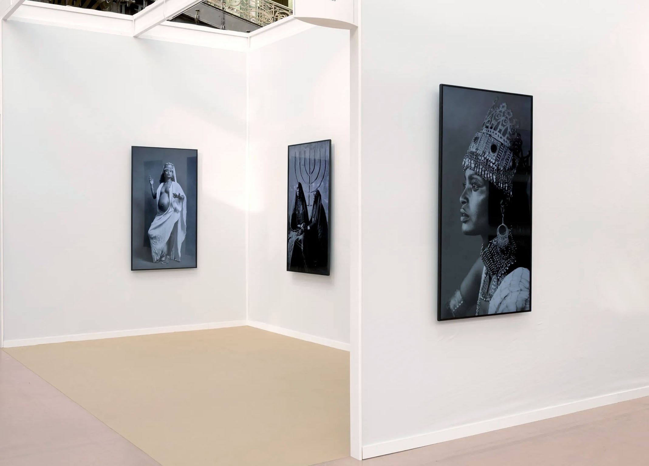 Kibir at Paris Photo, Grand Palais, with Nguyen Wahed